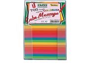 gbc Portanotes in plastica con 700 fogli in carta riciclata colorata Formato fogli: 9x9 cm LEBJ9910O