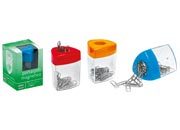 gbc Portaspilli e portafermagli magnetico. Completo di 20 fermagli Colori assortiti, formato: 5x6 cm LEBMD2