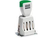 gbc Datario con piastra personalizzabile 36x49 mm Altezza carattere 4 mm. In ABS antiurto, con impugnatura gommata antiscivolo LEBS3600