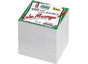 gbc Blocco notes FOLIA di 700 fogli in carta riciclata bianca con dorso incollato Formato: 9x9 cm LEBJ9914