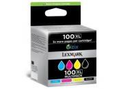 consumabili 14N1921E  LEXMARK CARTUCCIA INK-JET RAINBOW PACK N�100XL RESTITUIBILE PRO/209/305/405/S409/505/S605/705/709/805/901/905/800/900 LEX14N1921E
