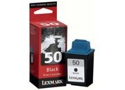 consumabili 17G0050E  LEXMARK CARTUCCIA INK-JET NERO N�50 410 PAGINE COLOR JETPRINTER Z/12/22/32/703/705 P/706/707/3150/700 LEX17G0050E