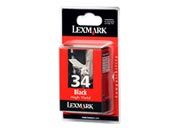 consumabili 18C0034E  LEXMARK CARTUCCIA INK-JET NERO N�34XL 475 PAGINE SERIES P/910/4300/4350/6200/6300/6350 SERIES Z/800/1400/1420 MULTIFUNCI�N X/915/2550/3300/3350/3500/3550/4500/4550/5075/5200/5470/5400/7100/7170/7300/7 LEX18C0034E