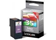 consumabili 18C0035BL  LEXMARK CARTUCCIA INK-JET TRICOLORE 35 450 PAGINE PACK 1 BLISTER SENZA ANTIACCHEGGIO SERIES P/310/450/910/4300/6200/6300 SERIES Z/800/810/1400/1420 MULTIFUNCI�N X/2550/3300/3500/4500/4550/5075/5200/54 LEX18C0035BL