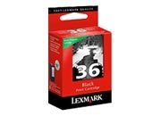 consumabili 18C2130E  LEXMARK CARTUCCIA INK-JET NERO N36 175 PAGINE/4650 Z/2420 X/3650 LEX18C2130E