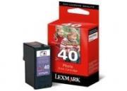 consumabili 18Y0340BR  LEXMARK CARTUCCIA INK-JET FOTO N� 40 135 FOTO PACK 1 BLISTER+ALLARME RADIOFREQUENZA SERIES Z/1520 MULTIFUNCI�N X/4850/6570/9350/9570 LEX18Y0340BR