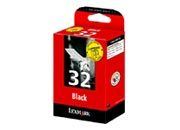 consumabili 80D2956  LEXMARK CARTUCCIA INK-JET NERO N�32 PLUS PACK 2 SERIES P/910/4300/6200/6300 SERIES Z/800 MULTIFUNCI�N X/3300/5200/7100/7300/8300 LEX80D2956