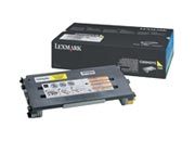 consumabili C500H2YG  LEXMARK TONER LASER GIALLO 3.000 PAGINE C/500N X/500N/502N LEXC500H2YG