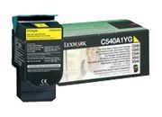 consumabili C540A1YG  LEXMARK TONER LASER GIALLO 1.000 PAGINE RESTITUIBILE C/540/543/544 X/543/544 LEXC540A1YG