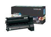 consumabili C7700CH  LEXMARK TONER LASER CIAN0 10.000 PAGINE RESTITUIBILE LEXMARK C/770/772 X/772 LEXC7700CH