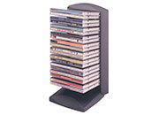 gbc Torre porta CD. NERO Dimensioni: 14,4x13x28,5cm. Contiene 20 CD nella loro scatola in plastica (juwel case) . Materiale: plastica antiurto ME238035