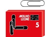 gbc Fermagli zincati misura 5, 50mm, punta arrotondata  MOL21105