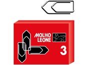 gbc Fermagli zincati misura 3, 28mm, punta triangolare  MOL21113