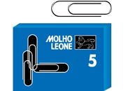 gbc Fermagli nichelati misura  5, 50mm, punta tonda    MOL22105