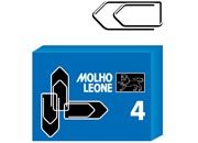 gbc Fermagli nichelati misura  4, 32mm, punta triangolare    MOL22114