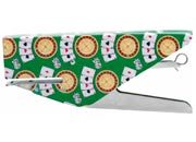 gbc Cucitrice a pinza Molho Leone Casino' in acciaio stampato, utilizza punti passo 6 (64-48), capacit� di cucitura: 18 fogli, profondit� di cucitura: 40mm, compresa scatola da 1000 punti con la stessa fantasia della cucitrice, linea Funny desk by Molho Leone MOL64013