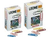 gbc Fermagli colorati e plastificati misura 3, 28mm, punta tonda  MOL72102