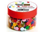gbc Puntine ricoperte in plastica colorata colori assortiti MOL75360