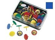 gbc Puntine ricoperte in plastica colorata BLU MOL75526