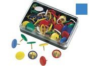 gbc Puntine ricoperte in plastica colorata AZZURRE MOL75530