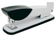 gbc Cucitrice a pinza MOLHO LEONE 765 GRIGIO, punti passo 126 (24/6), struttura in accaio, caricatore da 100 punti, base in gomma antiscivolo MOL76524G