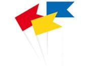 gbc Spilli cartografici a bandierina in scatola appendibile MOL78819