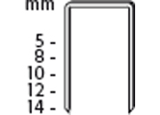 gbc Punti 112 per fissatrici sparapunti (altezza punto 12mm) .