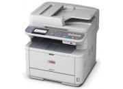 consumabili Multifunzione laser bianco e nero OKI MB451dn Multifunzione a lastra piana, 29 ppm mono, risoluzione 600 x 600 dpi, scanner colore a 48 bit, risoluzione scanner 1.200 x 1.200 dpi, scansione verso FTP, HTTP, memoria USB, e-mail, TWAIN, CIFS e scansione ad applicazione e fax dall’utility Actkey, PCL6 (XL3.0), PCL5e, SIDM (IBM-PPR, EPSON-FX), memoria 256 MB, driver per Windows XP (32 bit e 64 bit), Server 2003 (32 bit e 64 bit), Server 2008 (32 bit e 64 bit), Server 2008 R2 (64 bit), Vista (32 bit e 64 bit), Windows 7 (32 bit e 64 bit), Mac OS X 10.4.0 o successivo, cassetto carta da 250 fogli, alimentatore frontale automatico da 100 fogli, RADF da 50 fogli, unit fronte/retro, USB 2.0 frontale per dispositivi di memorizzazione, USB 2.0 posteriore per collegamento a host, Ethernet 10/100 Base-TX. Funzioni di stampa, copia, scansione e fa OKI44871134