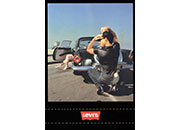 gbc Quaderno Maxi Levi's, formato A4, quadro da 4mm 72 facciate, carta da 70gr, rilegatura con punto metallico a sella, senza frontespizio PIG342427a