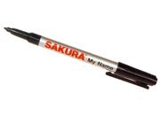 gbc Pennarello marcatore per tessuti My name NERO. Sakura. Punta fine a solvente esente da xilene. Ideale per marcare ed etichettare tessuti e capi di abbigliamento. Resistente all'acqua e alla luce. Cappuccio antisoffocamento SAKA029501