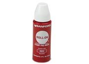 gbc ROLL-ON. Inchiostro per timbri in gomma ROSSO Inchiosrtatore a pallina per cuscinetti. Prodotto originale americano. MADE IN USA SAN58702