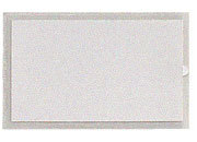gbc Portaetichette adesive iesti a1 trasparente sei, 24x63mm  Portaetichetta autoadesiva trasparente ed etichetta in cartoncino intercambiabile. SEI321111