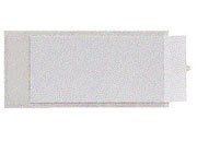 gbc Portaetichette adesive iesti a2 trasparente sei, 32x88mm  Portaetichetta autoadesiva trasparente ed etichetta in cartoncino intercambiabile. SEI321112