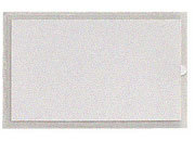 gbc Portaetichette adesive iesti b4 trasparente sei, 65x100mm  Portaetichetta autoadesiva trasparente ed etichetta in cartoncino intercambiabile. SEI321125