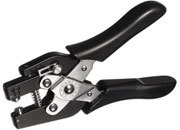 gbc Occhiellatrice a pinza Skre-Zang L+N,  diametro occhiello 4mm, rilega fino a 20 fogli (2mm), utilizza occhielli codice 532, sigilla il fascicolo e ne previene la manomissione. MADE IN GERMANY SKR530