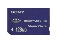 consumabili MSHM128X  SONY SCHEDA DI MEMORIA MEMORY STICK DUO 128MB SONMSHM128X