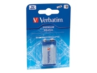 consumabili 49924 VERBATIM PILA ALCALINAS 9V VER49924