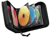 gbc Porta CD con cerniera per 24 CD 12 buste saldate per 24 cd. Dimensioni: 160x170x30mm WILf820