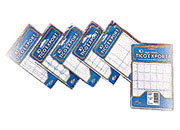 wereinaristea EtichetteAutoadesive Tico, aRegistro, 75x21mm(21x75) Carta BIANCO, in foglietti da 127x163, 10 etichette per foglio.