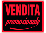 wereinaristea Vendita promozionale  cartello autoadesivo 150x115mm, su carta autoadesiva fluorescente.