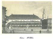 gbc Padova, Il Salone Biglietto in cartoncino pregiato piegato sul lato corto. Dimensioni chiuso: 14,5x11cm. Dimensioni aperto: 29x11cm. Stampa artistica.