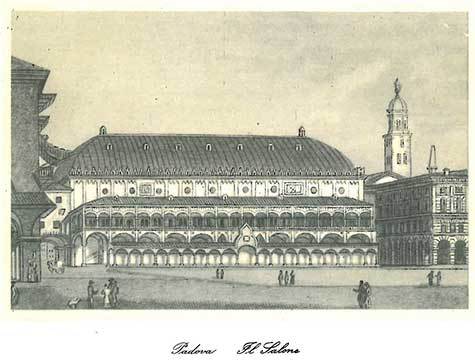 gbc Padova, Il Salone Biglietto in cartoncino pregiato piegato sul lato corto. Dimensioni chiuso: 14,5x11cm. Dimensioni aperto: 29x11cm. Stampa artistica.
