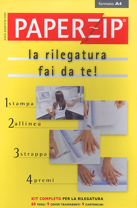  Cartoleria & cancelleria Paperzip kit rilegatura fai da te -  gbc 1102 - ebottega 1102