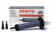 legatoria Trapano per carta Zenith completo di 3 fustelle Dotato di 3 fustelle per eseguire fori da 3mm, 4mm e 5,5mm.