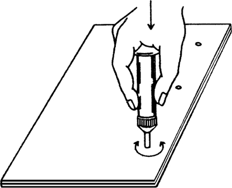 legatoria Fustella per fori da 5,5mm per trapano per carta Zenith Esegue fori da 5,5mm.