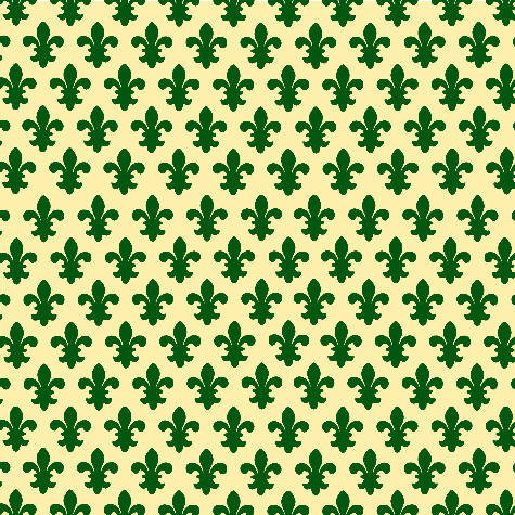 carta Carta avorio con gigli di Firenze, piccoli VERDE 100 grammi x MQ, Carta adatta per rivestire interni di mobili antichi. Misure cm 50x70cm.