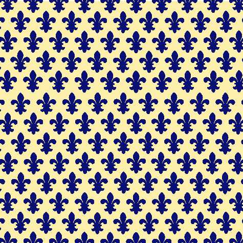 carta Carta avorio con gigli di Firenze, piccoli BLU 100 grammi x MQ, Carta adatta per rivestire interni di mobili antichi. Misure cm 50x70cm.