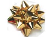 gbc Nastro svelto strip reflex 30mm oro 12 bolis fiocchi in nastro metallizzato da 30mm diametro fioccco 120mm 16 petali BOL65013090302s