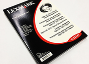 gbc Lucidi proiezione LEXMARK 00105374 Laser SENZA BANDA  LEXMARK Optra L/N/R/S/SC/Se345 5/T520/T522/T610/T612/T614/T61 6/T620/T622 50 Lucidi A4 (50 fogli) OHP LEX001053741