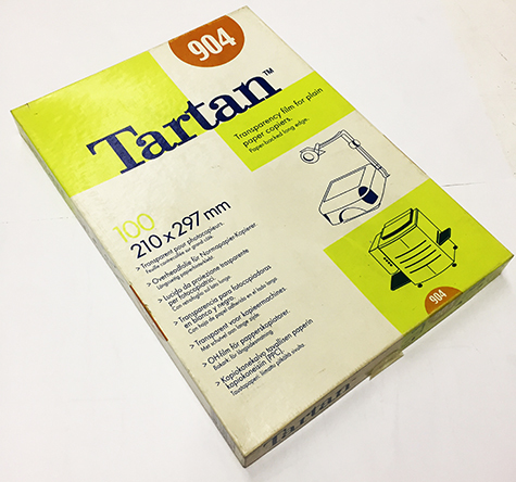 gbc Lucidi proiezione 3M Tartan904 Laser BANDA LATO LUNGO Formato A4. Spessore 0,1 mm. Per fotocopiatrici b-n con sensore ottico alimentate dal lato lungo. Trattamento antistatico per alimentazione multipla..